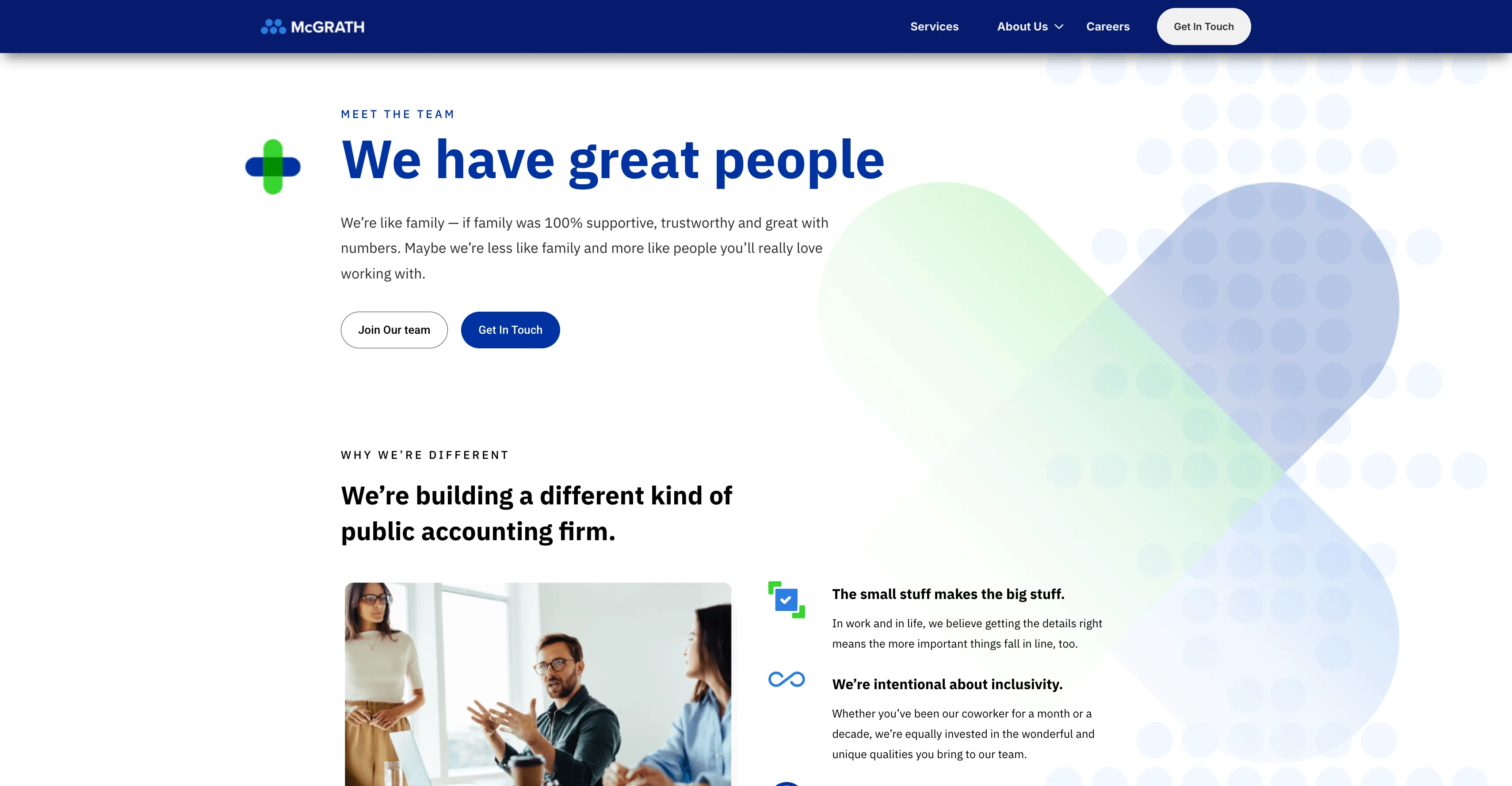 McGrath & Co. PLLC Hero Section