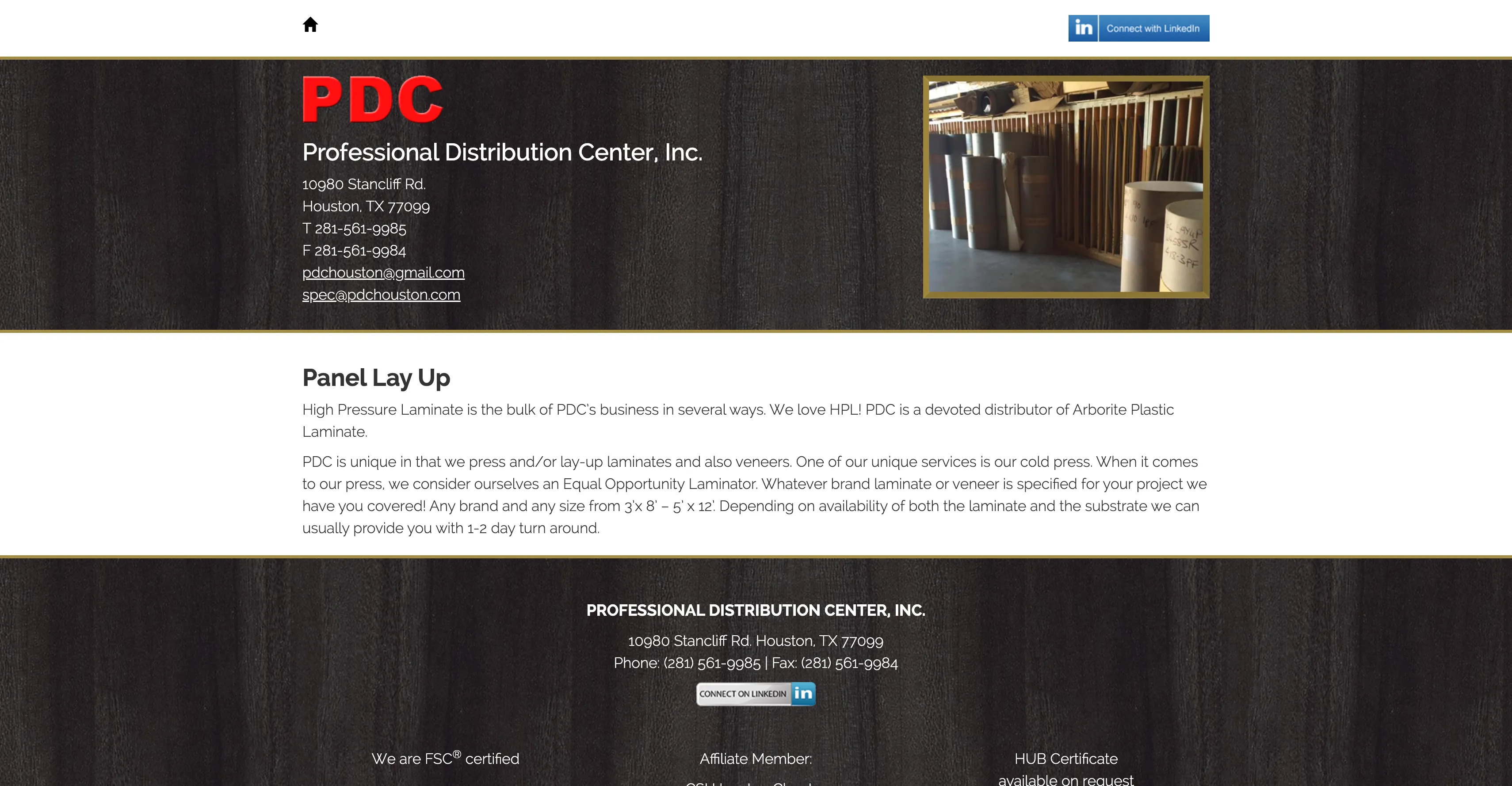 Wholesale Plywood and Sheet Goods Inventory Layout